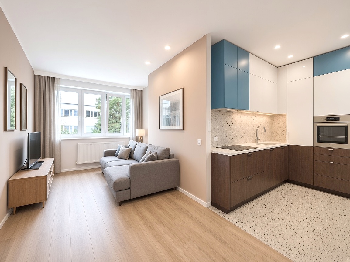 2-pokojowe mieszkanie 32 m² – ul. Pruszkowska 6B, Warszawa (Ochota / Rakowiec)